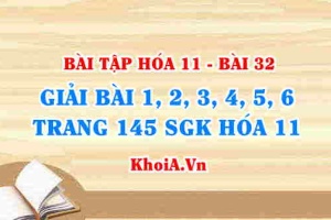 Bài tập Ankin: Giải bài tập 1, 2, 3, 4, 5, 6 trang 145 SGK Hóa 11 bài 32